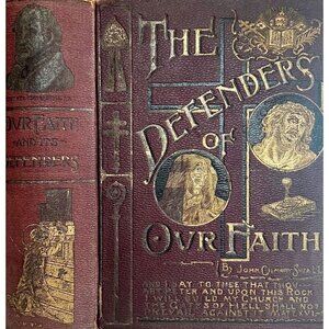 Defenders Of Our Faith Rare 1893 Religious Leaders Victorian HC Biography HBS
